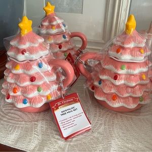 Mr. Christmas Pink Nostalgic Tree Mug